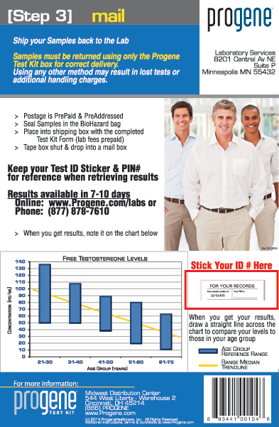 Progene Testosterone Test Kit